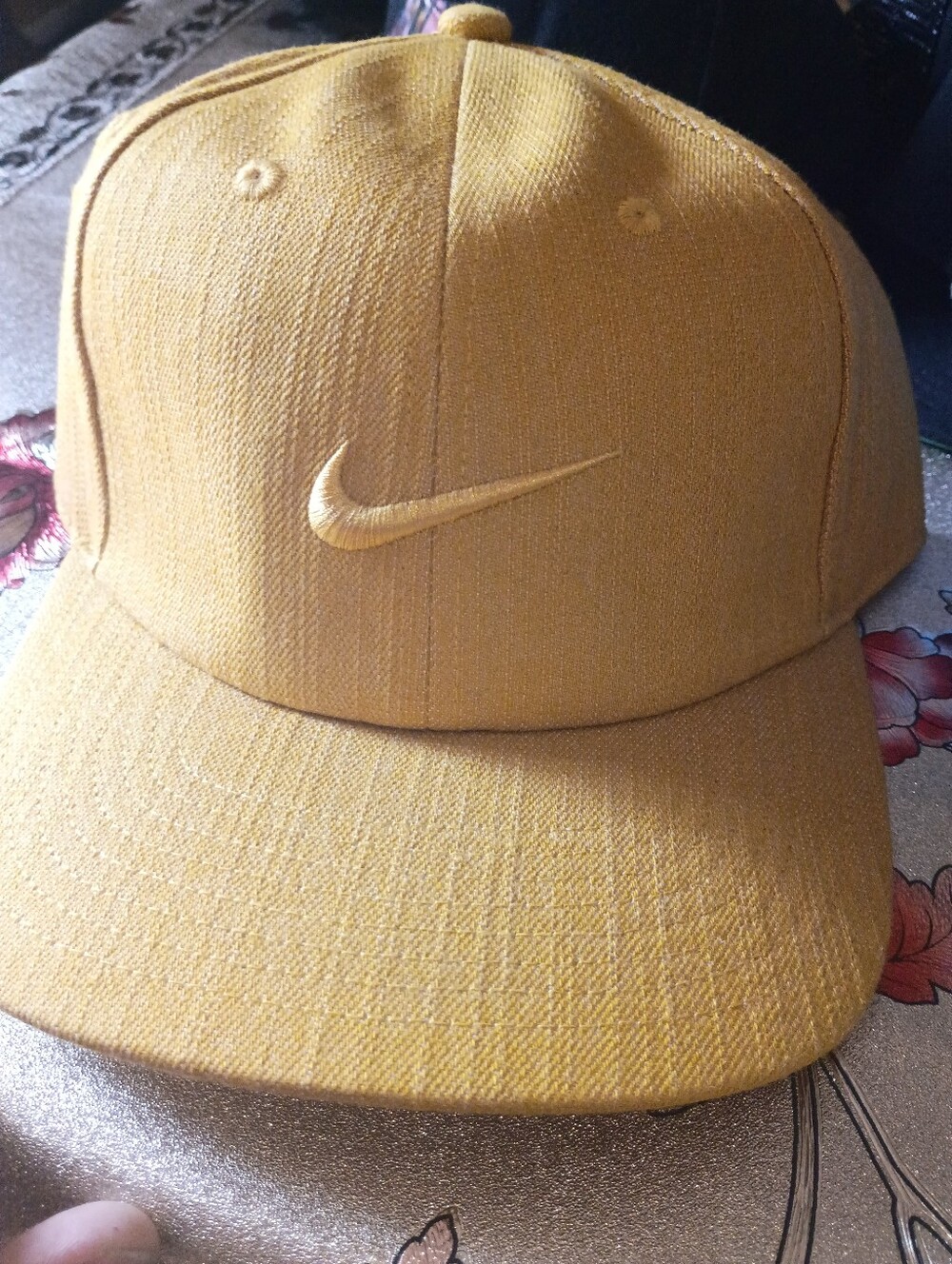 Nike SB Yellow Embroidered Swoosh Cap